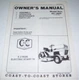 COAST-TO-COAST E-Z RIDE 30" ELECTRIC START MOWER Model 481-0651 OPERATING MANUAL