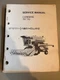 New Holland-Model TR 70-Combine- Service Manual