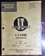 I&T Case 500 600 900B Tractor Shop Service Manual C-10 1959