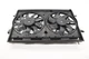 2021 NISSAN ROGUE 2.5L RADIATOR COOLING BLOWER FAN MOTOR SHROUD OEM 214936RA0A