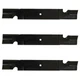 Set of 3 Oregon Extreme High-Lift Blades Fits Woods F Series D6118T D6121T 61"