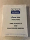 Cub Cadet Series 2000 Tractors Time Schedule and Procedure Manual 772-4233