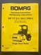 Bomag BW177D-3, BW177DH-3, BW177PDH-3  Roller Operating Instructions Manual