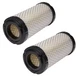 2Pcs Air Filter T2350-11641 for Kioti Tractor CK20 CK20H UTV MEC2200GW MEC2200SW