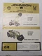 JOHNSON WORK HORSE LOADER MANUAL PARTS LIST MODEL 14 BOLENS 1250 1455 1476