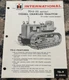 International Harvester TD-9 Crawler Tractor (Series 91) Brochure DCPA26