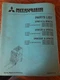 Mitsubishi Electric Forklift Trucks Parts List 2FBC15 & 2FBC18