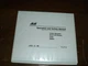JLG T350 T500J Trailer Mount Boom Lift Operator Maintenance Manual P/N 3121197