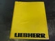 Liebherr R952HD R 952 HD Excavator Spare Parts List Catalog Manual
