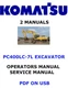 Komatsu PC400LC-7L Hydraulic Excavator Owners Service Shop Operators Manual PDF