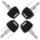 4 Ignition Keys K250 PM50S01001P1 for CASE CX27B CX31B CX25 CX36B CX31 CX36 