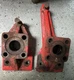 2 Gravely Tractor Professional G Series Axle Blocks Bearing Retainers Need Seals