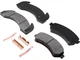 Brake Pad Set For 1980-1982, 1984-2001 Mack MS200P Mid-Liner 1981 1985 TJ947KG