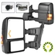 Pair Power Heated Tow Mirrors w/ Signal for 1999-2007 Ford F-250-F550 Super Duty