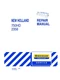NEW HOLLAND 750HD,2358 DISC HEADER SERVICE MANUAL