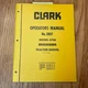 Clark Michigan 475B OPERATORS MANUAL WHEEL LOADER OPERATION & MAINTENANCE #2827