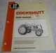 COCKSHUTT TRACTOR I&T REPAIR SHOP MANUAL CSH-3 MODEL 35 40D4