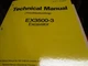 Hitachi EX3500-3 Excavator Troubleshooting Technical manual