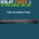 35" 900 mm Clip-On Rubber Pad Pitch 190mm for Hyundai HX235LCR - Heavy Duty