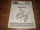 Gehl FB 86 Hopper Blower Service And Parts Manual Form 1831E