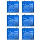 6PC Fullriver Group GC2 6V 224Ah T-105 AGM Sealed Lead Acid Battery