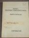 Hitachi EX2500-5 Equipment Components Parts Catalog P186-E1-4
