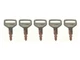 FOR Kioti T4625-75191 Ignition Key V for CK20 CK25 CK27 CK30 DS4510 DX9010