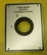 P660 Hobart Mixer Shift Selector Plate With Grommet & Screws  292203 60 qt 