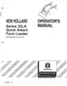 New Holland Series 32LA Quick Attach Farm Loader S/N S2E0001- Operator Manual 02