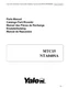 Yale MTC15, NTA040SA Pallet Jack Forklift Parts Catalog Manual PDF