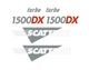 Scat Trak 1500DX Decals Stickers Kit Skidsteer loader FULL SET Emblem scattrak