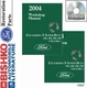 2004 Ford Truck Excursion, F-Super Duty, F250-F550 Factory Shop Service Manual