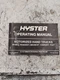 Hyster Operating Manual 897466