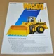 Komatsu WA500-1 Radlader Wheel Loader Brochure Prospekt EN