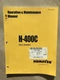 ORIGINAL & COPY-  KOMATSU H-400C PAY DOZER LOADER OPERATION & MAINTENANCE MANUAL