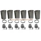 New Piston kit & Cylinder Liner Fit For Doosan Daewoo DE12T D2366 Engine