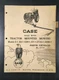 1953 Case Tractor E-7 EH-7 EV-7 Mower Dealer Parts Catalog Manual Brochure 
