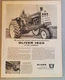 Vintage Oliver 1600 Tractor Magazine Advertisement 1963