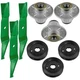Deck Spindle & Pulley for Gravely 915034 915042 915044 915054 ZT1640 ZT1740 40"