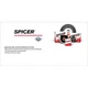 Dana 5-1306-1X Universal Joint; Greaseable In Cap