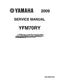 Yamaha Raptor 700R - Yfm70ry OEM Service Manual 2009