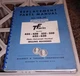 Kearney & Trecker Replacement Parts Manual BOOK Milling Machine TFR-30 TF SERIES