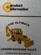 Massey Ferguson MF 60 Loader Backhoe Tractor Product Information Manual Compete