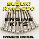 ENGINE Bolt Kit for Suzuki 2004-2006 RM-Z 250 | Works Nickel bolts for ur bike
