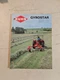 Vintage 1979 Kuhn GRS 25 Gyrostar Rake Tedder Sales Brochure Spec Sheet 
