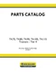 NEW HOLLAND T4.75, T4.85, T4.95, T4.105, T4.115 TRACTORS TIER 4 PARTS CATALOG