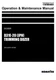 Komatsu D31E-20 JPN TRIMMING DOZER Operators Maintenance Manual SN 42001-42198