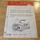 1961 J.I Case Service Bulletin Models 320, 420, 420B 420C Industrial Clutches