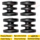 4PCs Black Bottom Roller For Bobcat Mini Track Loaders MT50 MT52 MT55 MT85