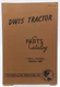 CAT Caterpillar DW15 TRACTOR Parts Catalog Book Manual S/N: 45C1 and up